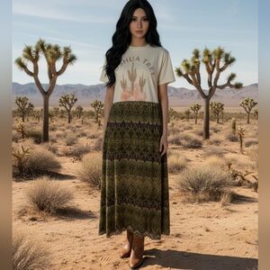 UPCYCLED Joshua Tree T-Shirt Dress S/M